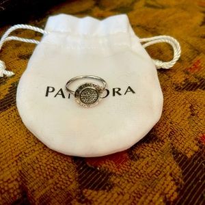Genuine Pandora signature ring